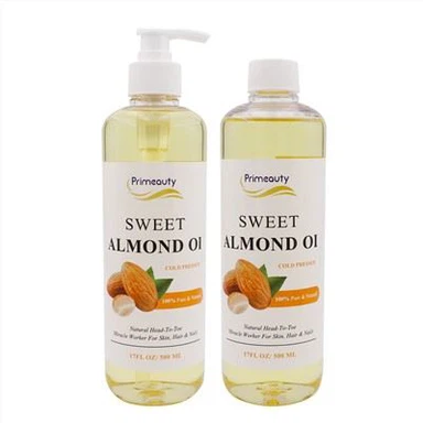 Luomu kylmäpuristettu makea manteliöljy