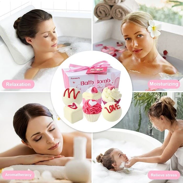 valentine's day bath bombs